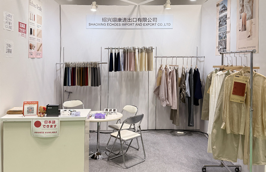 Shaoxing Echoes Textile Co., Ltd trưng bày tại FaW TOKYO 2026 với kết quả thành công