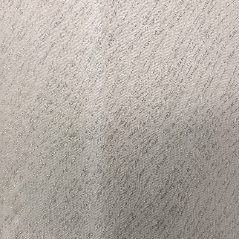 Vải Jacquard giống Acetate – Sọc Lurex có họa tiết chéo