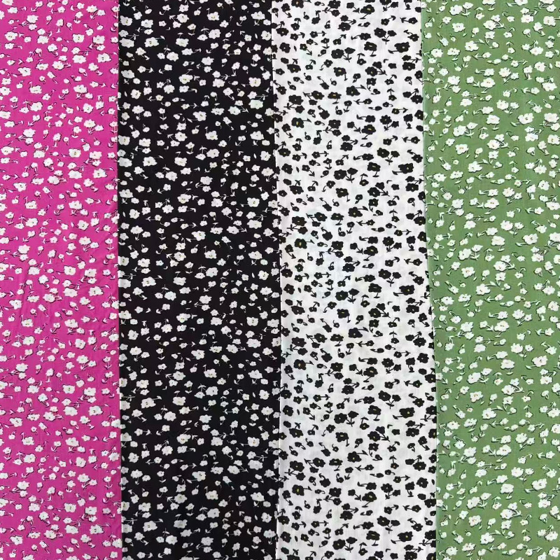 Vải Rayon in 45S – Hoa Nhỏ